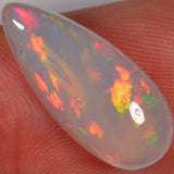 3.5 carat - teardrop shaped Ethiopian Welo Opal