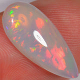 3.5 carat - teardrop shaped Ethiopian Welo Opal