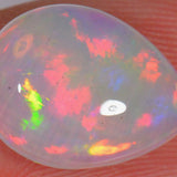 3.7 carats - teardrop shaped Ethiopian Welo Opal