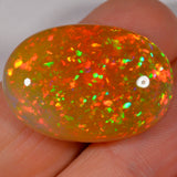 28.6 carats - Brilliant orange/gold Ethiopian Welo Opal 