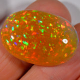 28.6 carats - Brilliant orange/gold Ethiopian Welo Opal 