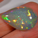 22.7 carats - Very beautiful natural dark Ethiopian Welo Opal 