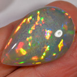 22.7 carats - Very beautiful natural dark Ethiopian Welo Opal 