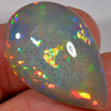 22.7 carats - Very beautiful natural dark Ethiopian Welo Opal 