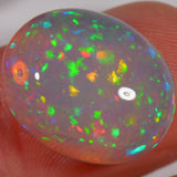 13 carat - Sparkling oval cut Ethiopian Welo Opal 