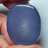 35 Grams - Raw blue Chalcedony from Ethiopia