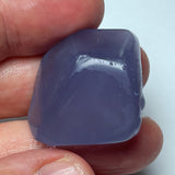 22 Gramm - Roher blauer Chalzedon aus Äthiopien