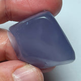 22 Gramm - Roher blauer Chalzedon aus Äthiopien