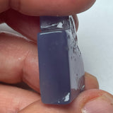 11 Gramm - Roher blauer Chalzedon aus Äthiopien