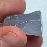 16 Gramm - Eisblauer Chalzedon aus Äthiopien