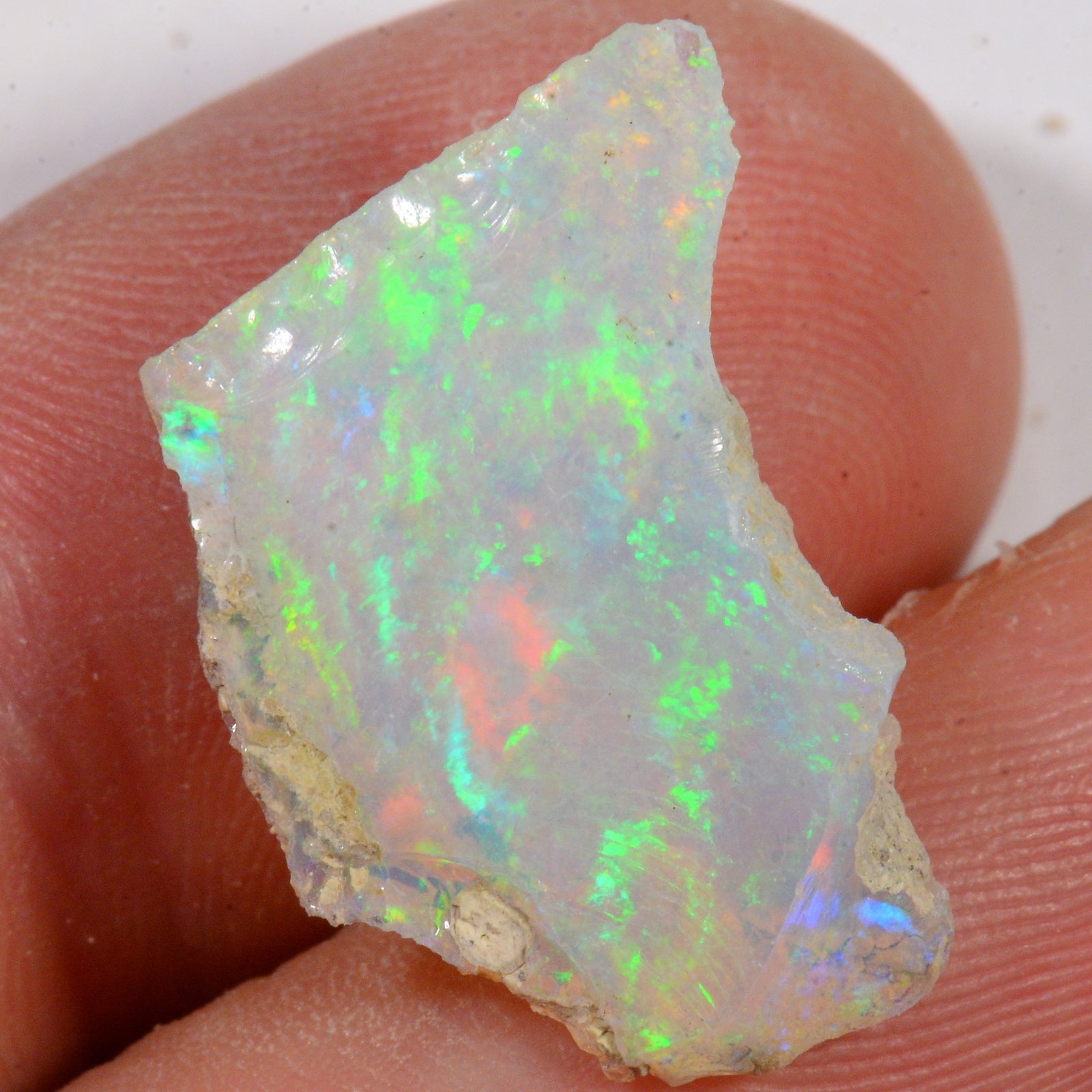 8.6 Carat - Rough Ethiopian Welo Opal — natural untreated rough Ethiopian Welo opal