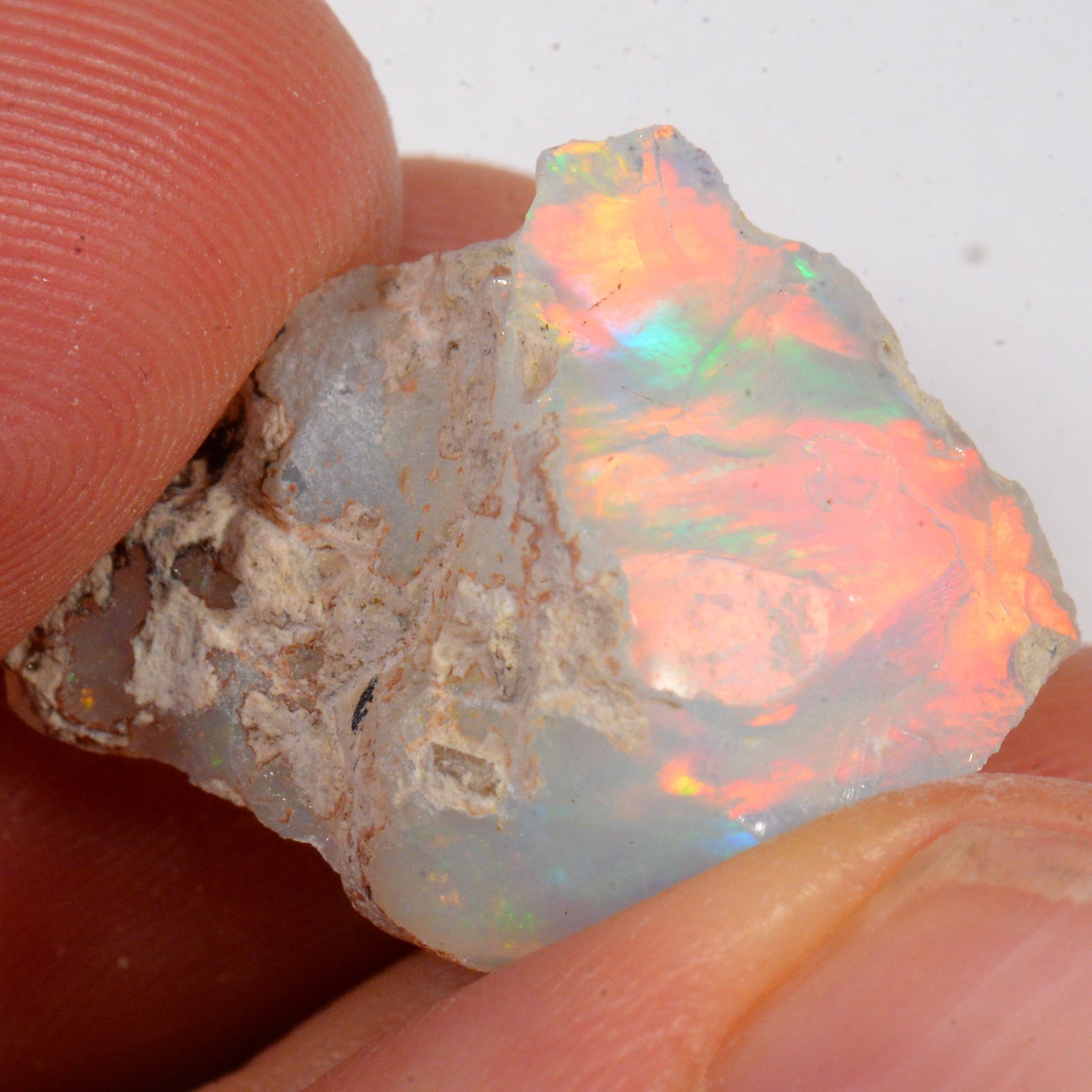 13.8 Karat - Roher Äthiopischer Welo Opal – natürlicher äthiopischer Welo Opal
