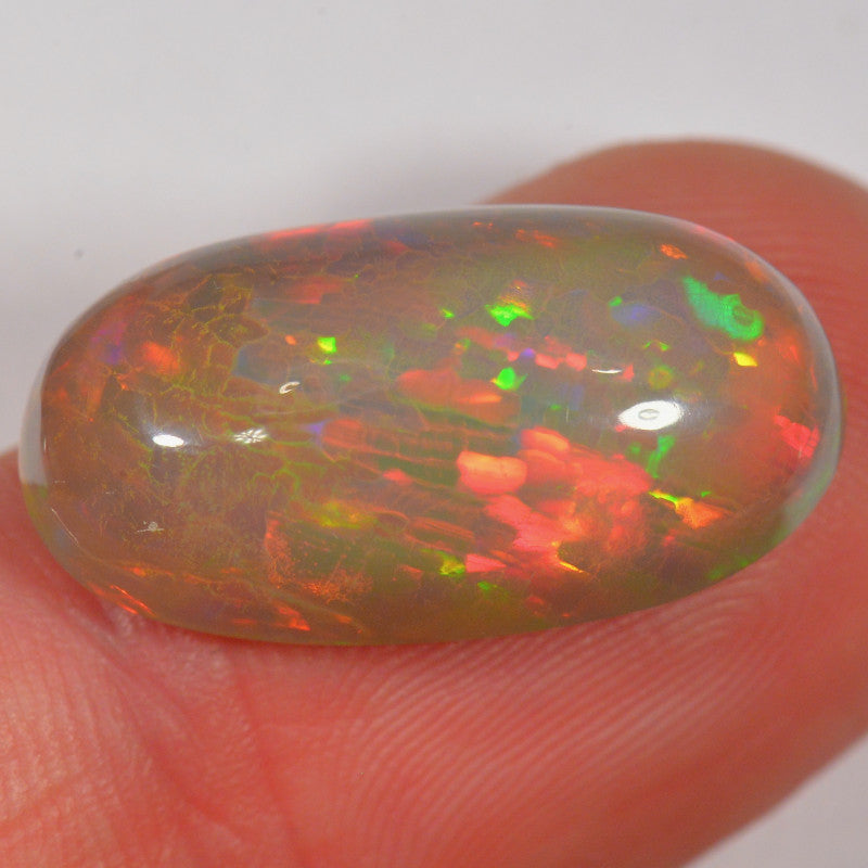 10.5 Karat - Natürlicher Dunkler Äthiopischer Welo Opal – natürlicher äthiopischer Welo Opal