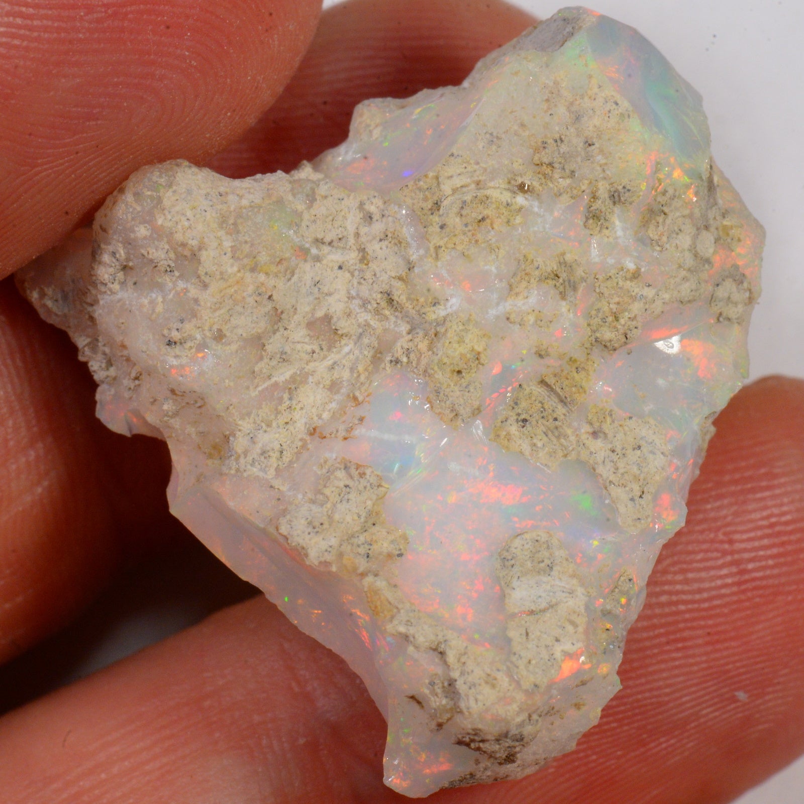 39 Karat - Roher Äthiopischer Welo Opal – natürlicher äthiopischer Welo Opal