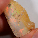 33 Carat - Rough Ethiopian Welo Opal — natural untreated rough Ethiopian Welo opal