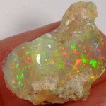 15 Karat - Brillanter Pinfire Roher Äthiopischer Welo Opal – natürlicher äthiopischer Welo Opal