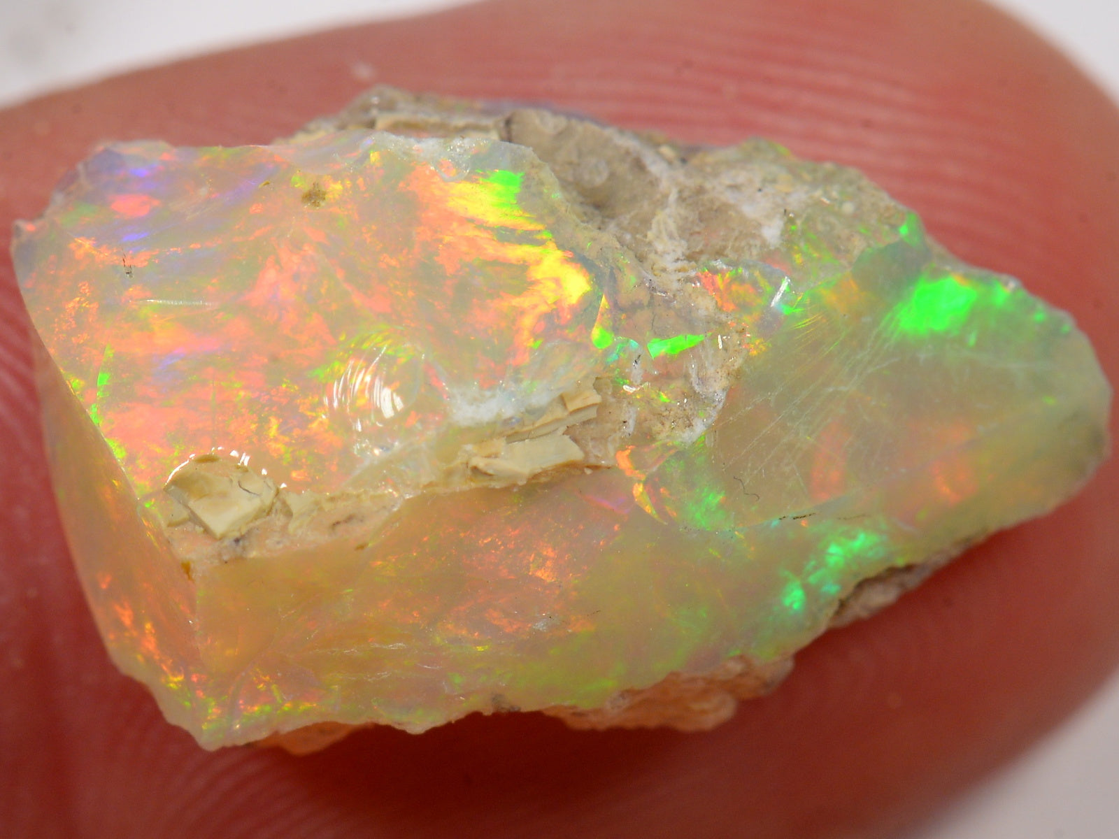 9 Karat - Roher Äthiopischer Welo Opal – natürlicher äthiopischer Welo Opal