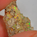 9.4 Carat - Rough Ethiopian Welo Opal — natural untreated rough Ethiopian Welo opal