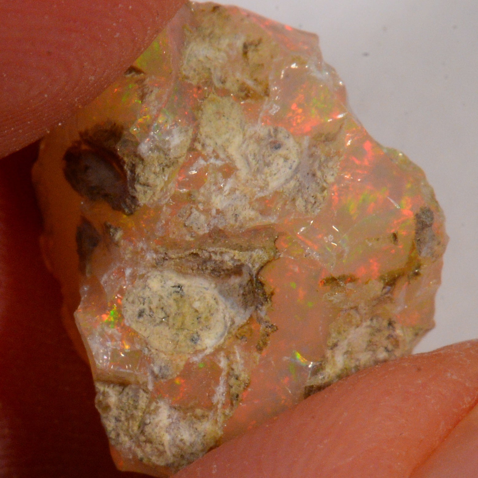 9.3 Karat - Roher Äthiopischer Welo Opal – natürlicher äthiopischer Welo Opal