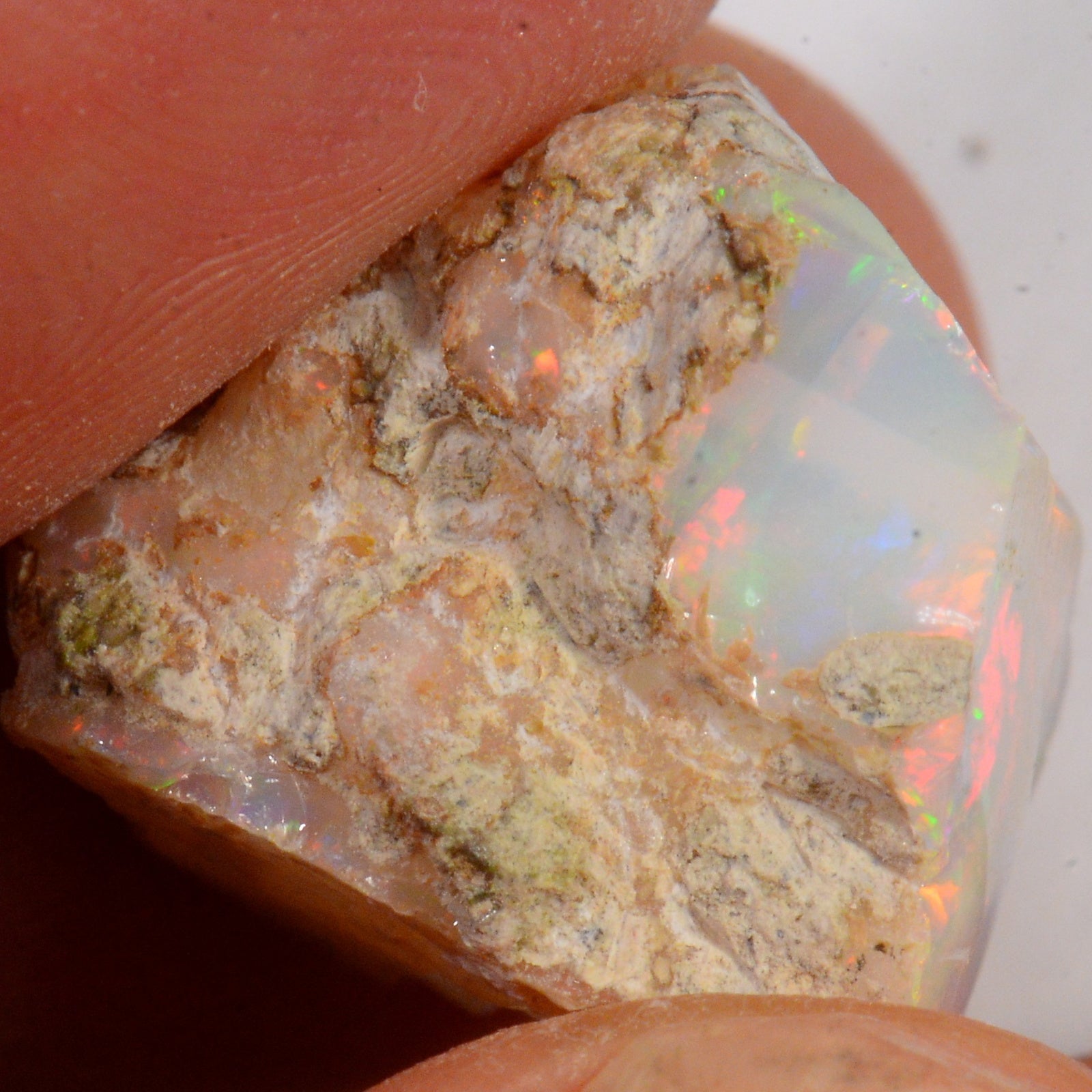 20 Karat - Roher Äthiopischer Welo Opal – natürlicher äthiopischer Welo Opal