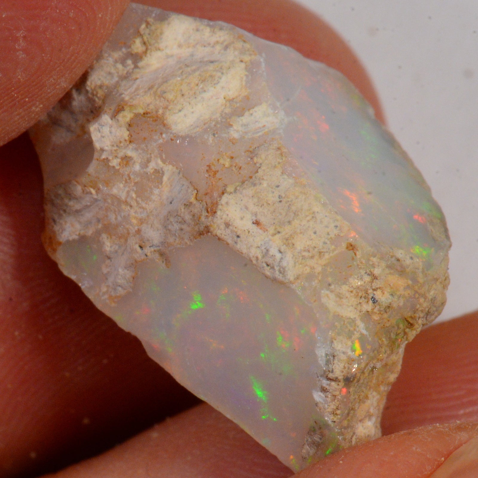 17,8 Karat - Roher Äthiopischer Welo Opal – natürlicher äthiopischer Welo Opal