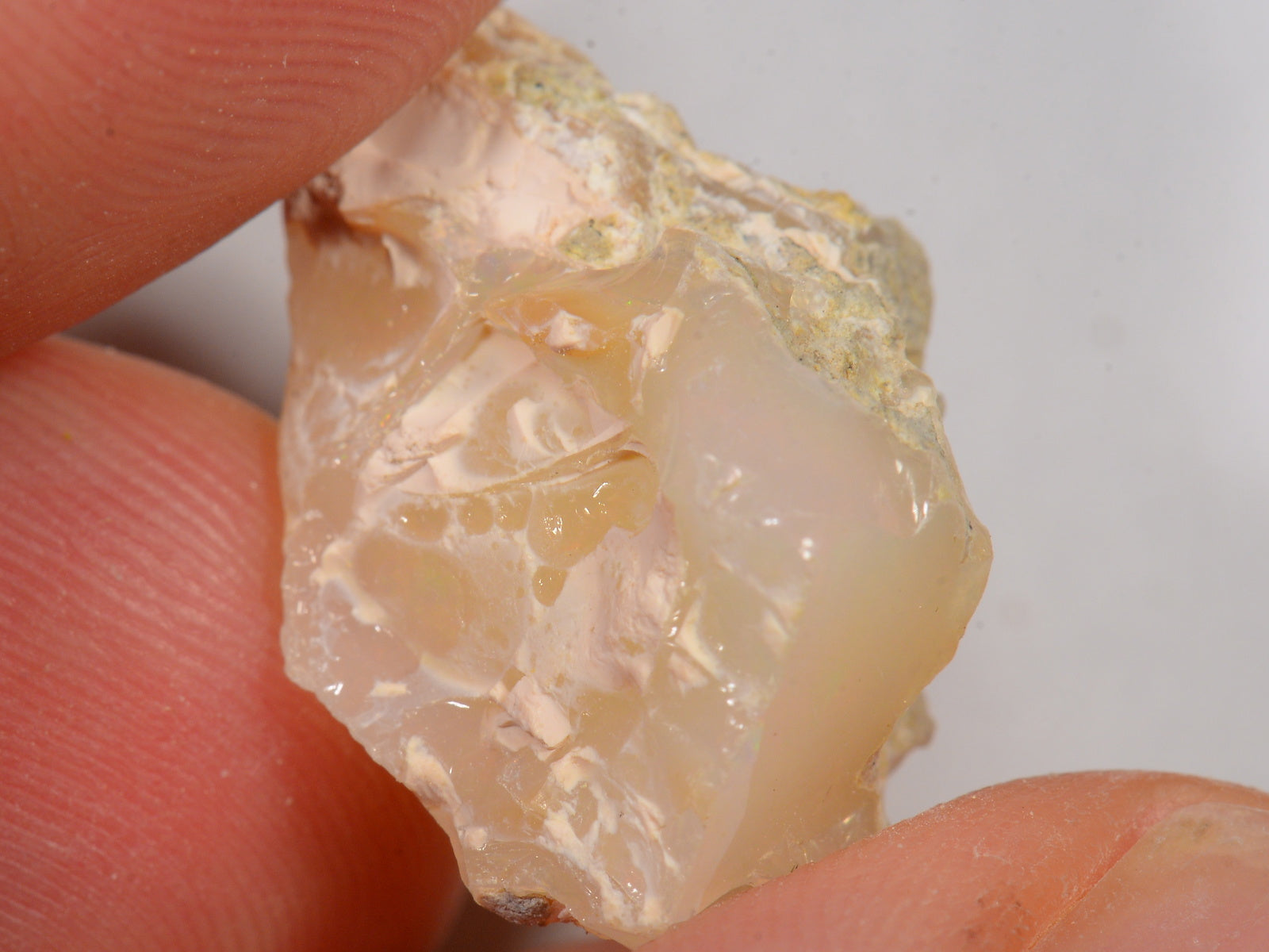 19 Karat - Roher Äthiopischer Welo Opal – natürlicher äthiopischer Welo Opal