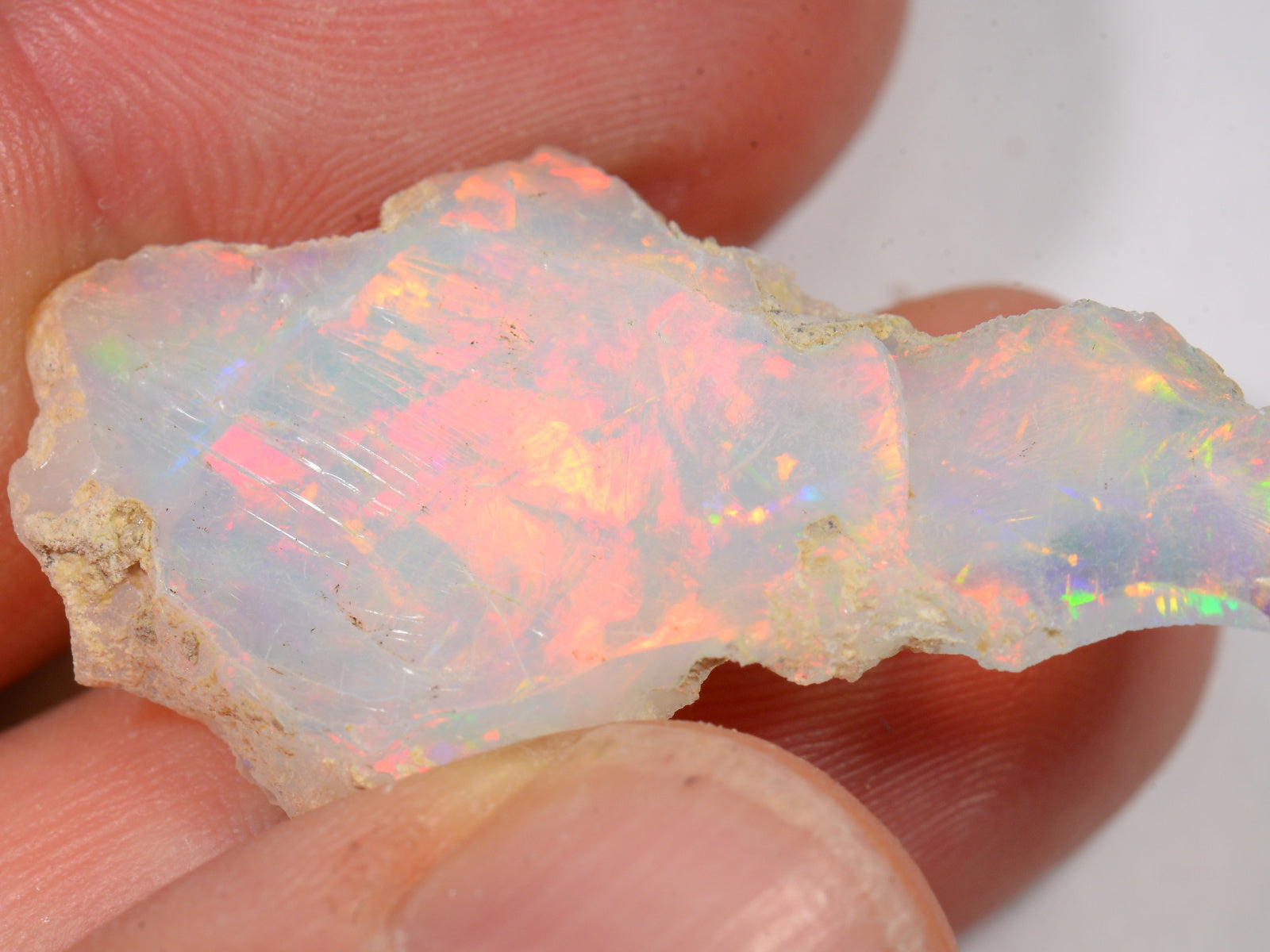 15 Karat - Roher Äthiopischer Welo Opal – natürlicher äthiopischer Welo Opal
