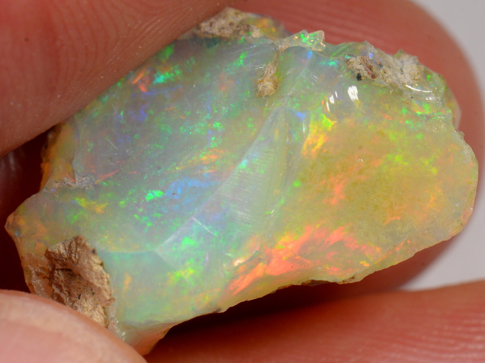 15 Karat - Roher Äthiopischer Welo Opal – natürlicher äthiopischer Welo Opal
