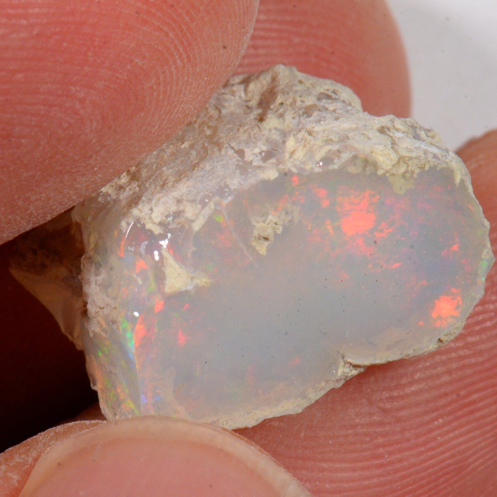 13 Karat - Roher Äthiopischer Welo Opal – natürlicher äthiopischer Welo Opal