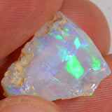 8 Carat - Rough Ethiopian Welo Opal — natural untreated rough Ethiopian Welo opal